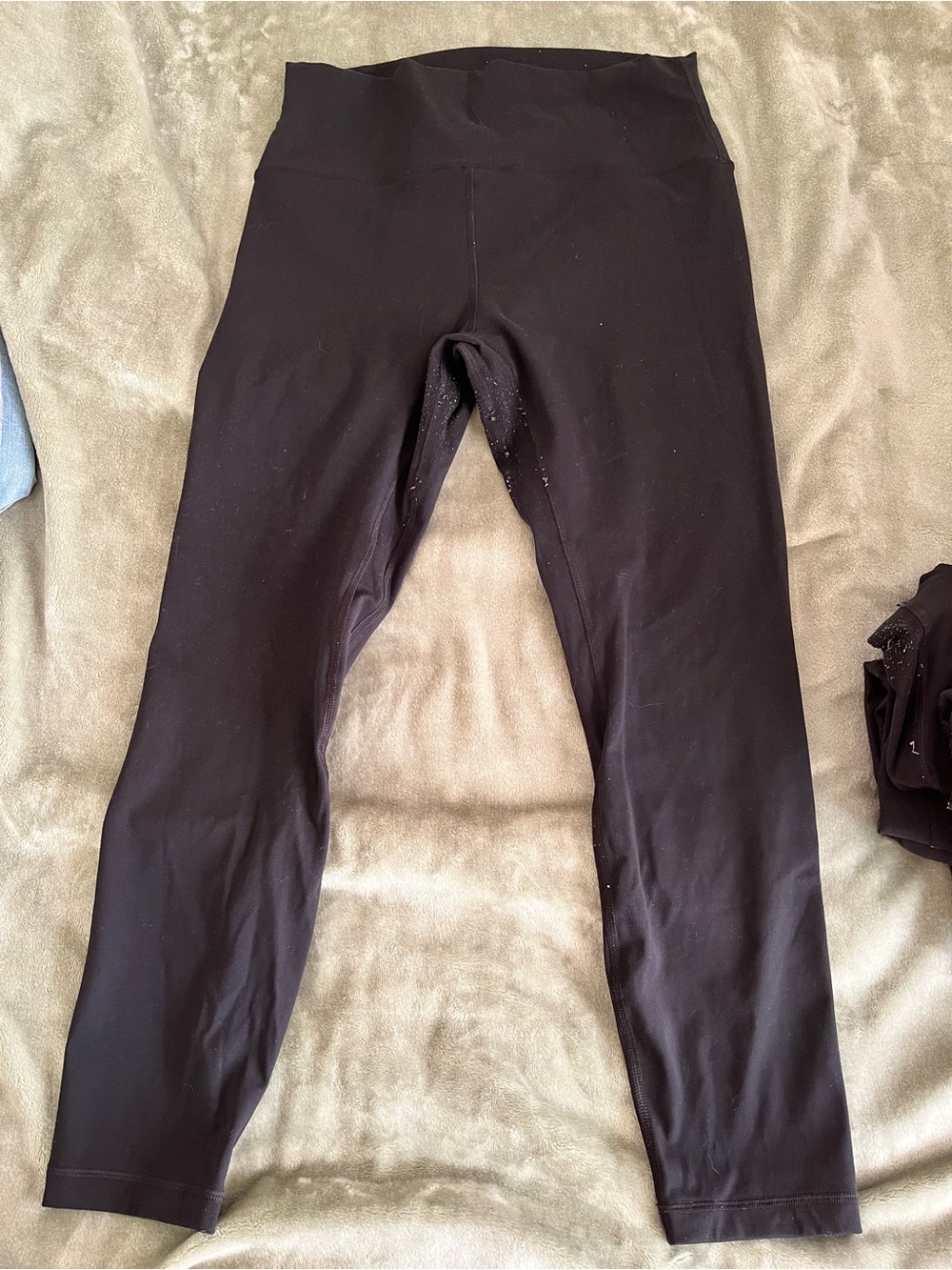 High-Waist Black Leggings